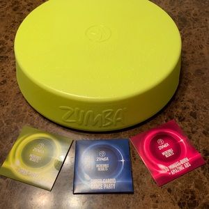 Zumba Step  with  3 - Workout DVDs